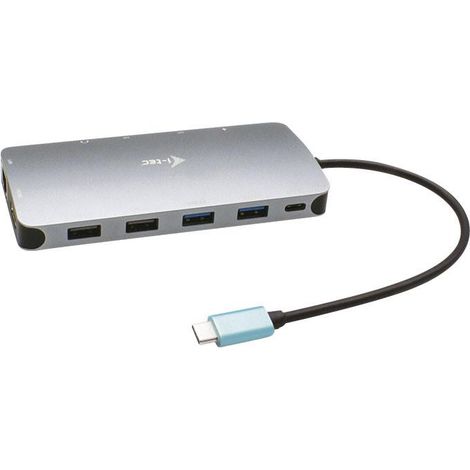 i-tec Metal USB-C Nano 3x Display Docking Station + Power Delivery 100 W (1/5)
