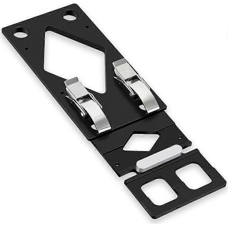Butée de guidage à angle droit à 90° pour fraisage CNC avec guidage de bord (noir) ( ) (1/3)