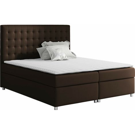 Cama continental Panis, Manila 04, Doble, Continental, 140x200, Tapiz, Somieres, 140x213x130cm (1/5)