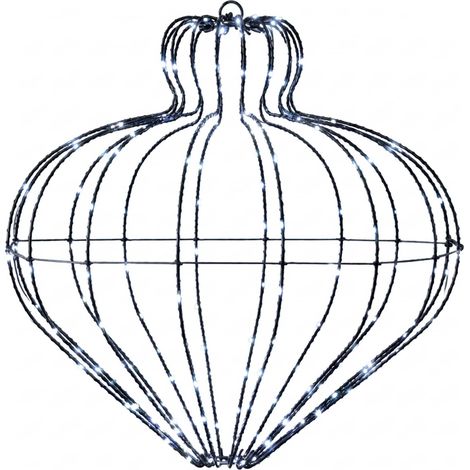 vidaXL Luce a punta di Natale 192 LED Bianco freddo Diam. 40 x 40 cm (1/5)