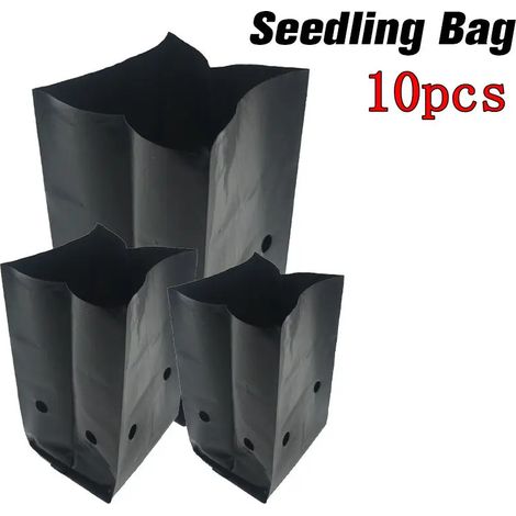 (10 pièces, 20 x 30 cm) Sacs de semis pour pépinière, sacs de culture pour plantes potagères, sacs de repiquage respirants (1/4)