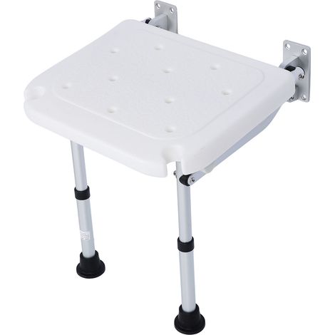 Chaise de douche pliante murale, tabouret de salle de bain antidérapant, banc de douche pour femmes âgées et enceintes (1/5)