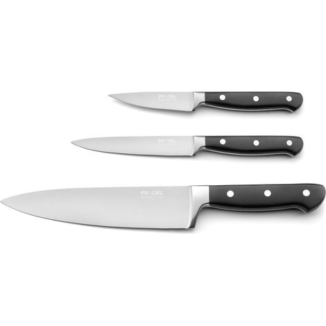 Blason - Set 3 couteaux de cuisine : office, utile et chef 20 cm (1/3)