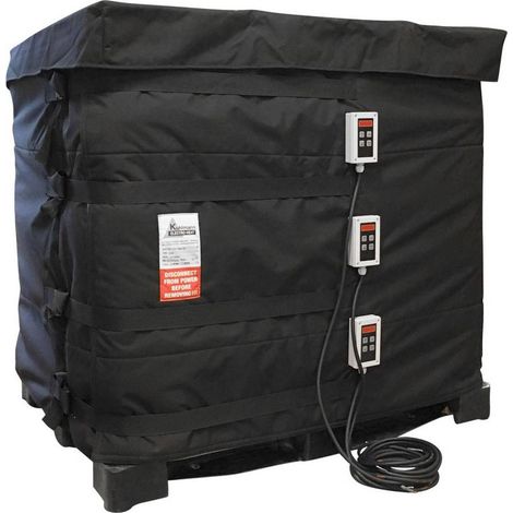 Couverture chauffante pour cuve IBC 230V - 3 x 1000 W (1/6)