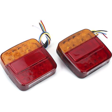 Lampe 12V 26LED haute luminosité, facile à installer, accessoire universel pour remorque (1/5)