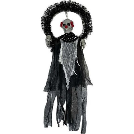 Décorations suspendues extérieures pour fête d'Halloween et ornements effrayants pour maison hantée (1/5)