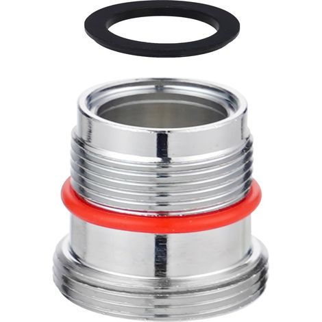 M18.5-M22 connexion aérateur de robinet en laiton, filetage mâle robinet de salle de bain adaptateur aérateur de robinet de purificateur d'eau (1/5)