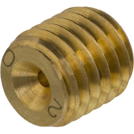 Tornillo ajus M12 di谩metro 2,0 mm Lat贸n UNIVERSAL SSM121220BR (1/4)