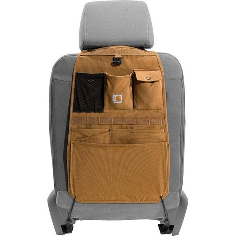 Universeller Sitzorganizer aus Nylon, braun