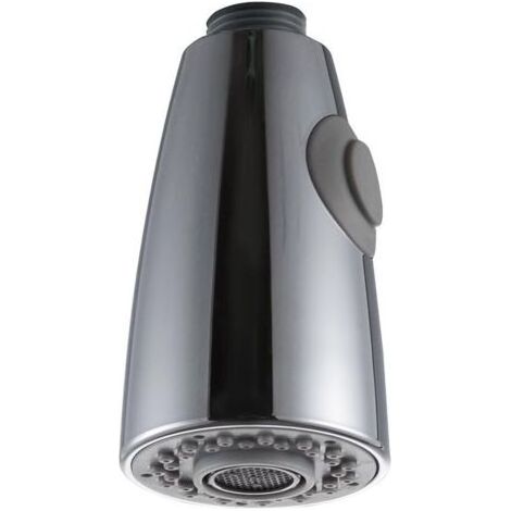 Deux Fonctions Robinet Cuisine Remplacement Extractible pour Douchette Evier Cuisine tête de pulvérisation en chrome L'interface (1/3)