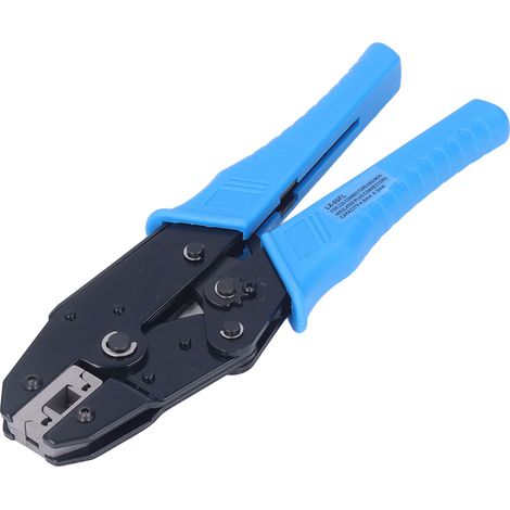 LX-05FL pince à sertir cosse plate femelle, outil de sertissage pour connecteurs électriques isolés (1/5)