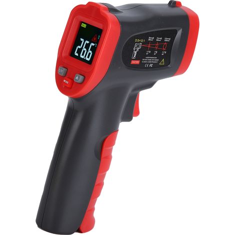 Infrarot-Thermometer, kontaktloses Handthermometer, digitales LCD-Laser-Temperaturmessgerät (WT327A (50℃400℃)) (1/5)