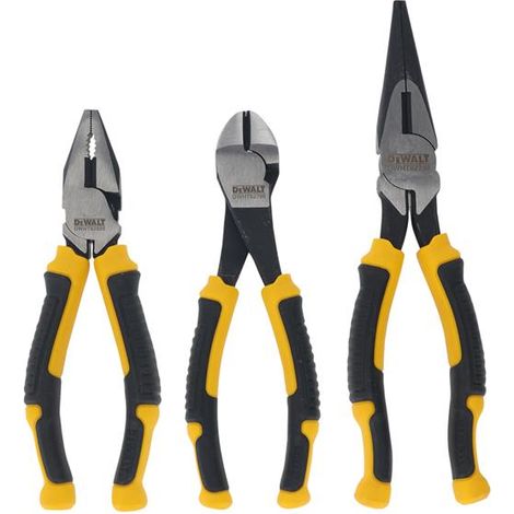 DeWALT Hand Tools DWHT82813-0 Plier Set, 3 Piece DHT082813