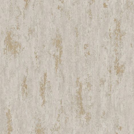Grandeco Urban Texture Taupe Wallpaper Metallic Gold Modern Paste The Wall (1/4)