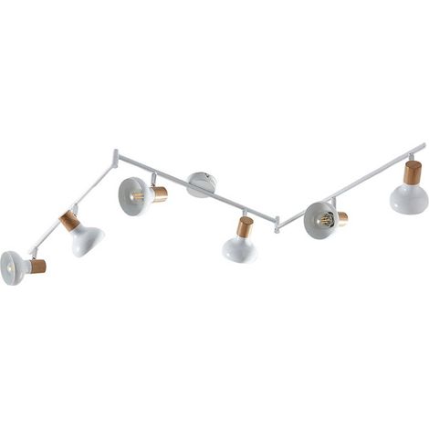 Lindby Foco 'Fridolin' en Blanco de Metal