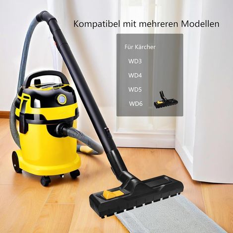 3 pièces pour brosse aspirateur karcher WD3 WD5 WD4 WD6, pour embout aspirateur karcher WD6 WD5 WD4 WD6 accessoires, rechange y compris les buses et les sacs à poussière (1/5)
