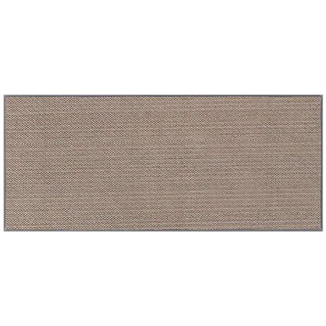 Küchenmatte – Rutschfester Gummi – Naturleinen-Jute – Für Spüle, Flur, Eingangsbereich, Badezimmer – 50 x 80 cm (1/5)