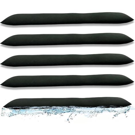 l'eau activé Les barrières Anti-inondation, 5pcs l'eau de barrière Sandless Sable Sacs absorbants Pare-inondation réutilisables absorbeur d'eau pour la Porte de la Maison (1/5)