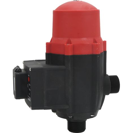 Interrupteur de contrôle de pression de pompe à eau réglable étanche rouge 1,5 bar-3,0 bar, norme européenne 220 V-240 V. (1/5)