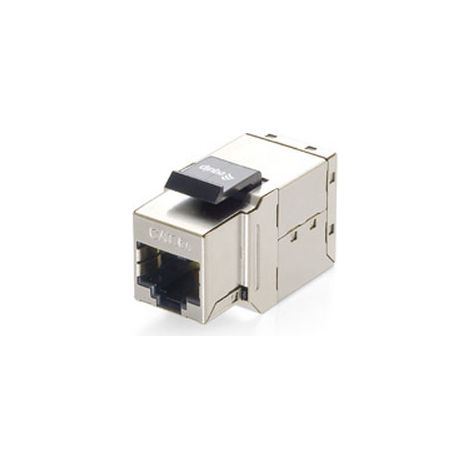 Kit 8 unità femmina rj45 equip categoria 6a keystone 125596