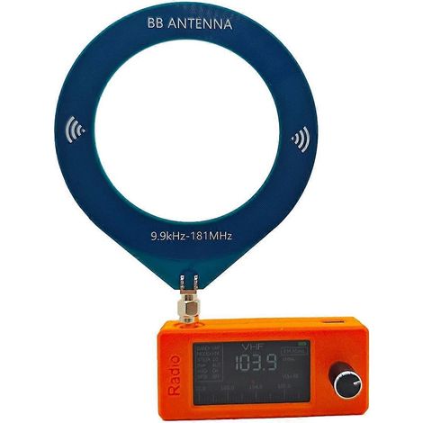 Radio SI4732 9,9-108 MHz, mini-radio de poche avec écran IPS 1,9 pouce (1/5)