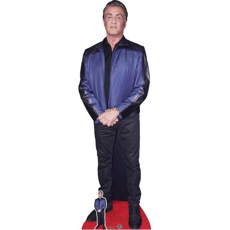 Figurine en carton Sylvester Stallone 177 cm (1/5)