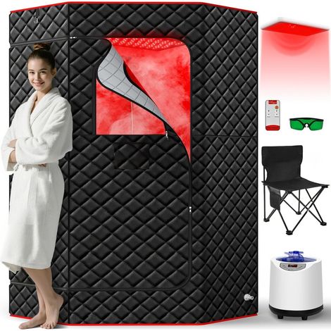Sauna infrarouge pour la maison, sauna à vapeur infrarouge (1/5)