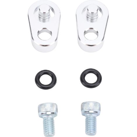 Set di piastre di ricambio in alluminio per la porta di scarico del vapore del liquido di raffreddamento del corpo farfallato della testata, codice 551693, per motori serie LS dal 1997 al 2014. (1/5)