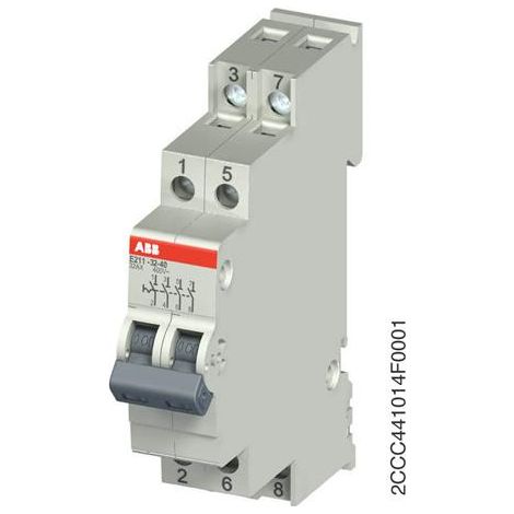 Interrupteur compact 3F 32A 250/415V AC E211-32-30 2CCA703012R0001 ABB 703012