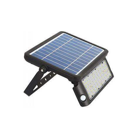 Aplique solar LED V-TAC, batería LFP de 10 W, sensores, bases inclinables, blanco natural, IP44 (1/3)