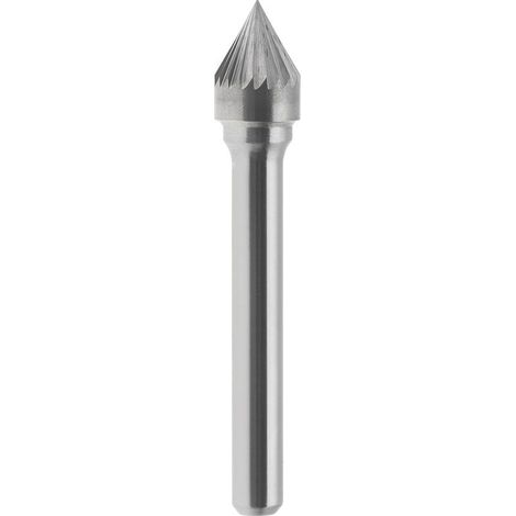 Lime rotative conique standard 60 degres HM 10x8 mm tige 6 (1/3)