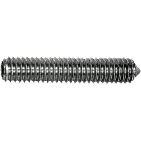 Connex Gewindestifte M5 x 10 mm Sechskant Innen 2.5 mm - 20 Stk. Gewindestangen