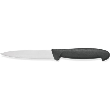 Couteau de cuisine Couteau utilitaire HACCP en Acier inoxydable/Plastique noir - Was Germany