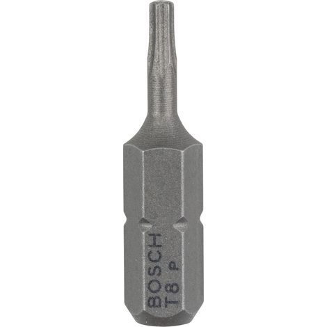 BOSCH 2607001601 EMBOUT LOT DE 3 TORX X EMBOUT DE VISSAGE T8 X H 25 MM