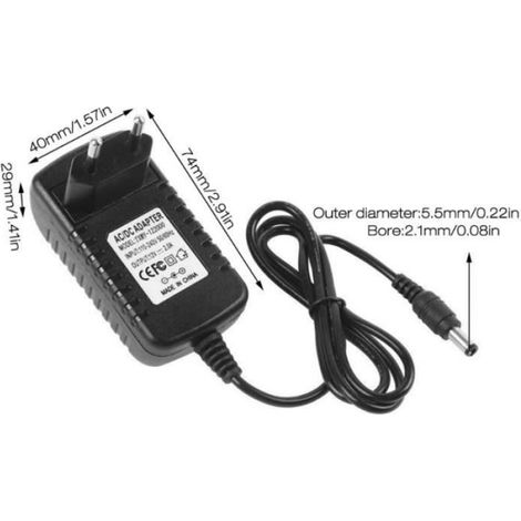 Chargeur de Batterie - - Chargeur de Véhicule Électrique Enfant - DC 12V 1000mA - Câble 1m - Mixte (1/4)