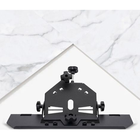 Support de chanfreinage d'angle Curseur 45° Coupe-carrelage pour meuleuse d'angle 115/125mm Support de chanfreinage de carreaux céramiques Support d'angle de chanfreinage Support de chanfreinage (1/5)