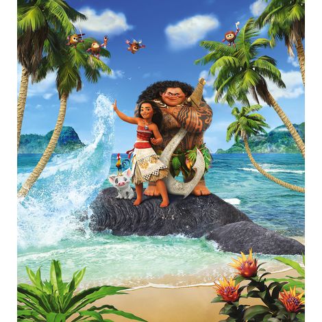 Papier peint panoramique enfant Moana Plage (1/5)