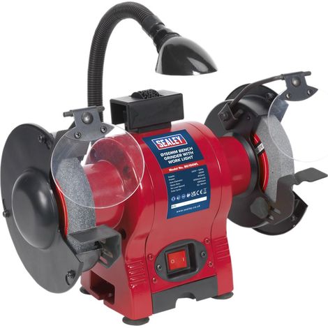 Sealey 150mm Bench Grinder with Worklight 250W/230V BG150WL
