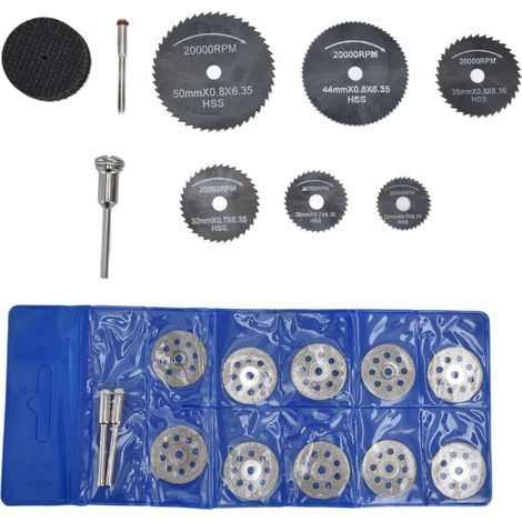 30-teiliges Mini-Kreissägeblatt-Set, Ersatz-HSS-Rotationsbohrscheiben für elektrische Bohrmaschinen (1/5)