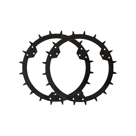 Par de crampones para ruedas para cortacéspedes robot, compatible con Husqvarna, modelos Automower 420, 430x, 450x, 520, 550.