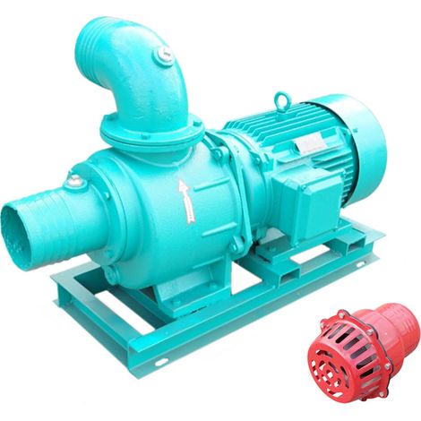 Pompa elettrica centrifuga per irrigazione, 18,5 kW, 380 V, 6 pollici, portata 310 m³/h, profondità di aspirazione 9 m, altezza di pompaggio 35 m Breckner Germany (1/5)
