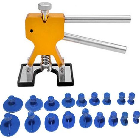 Kit Débosselage sans Peinture,Outil Débosselage Carrosserie avec 18 Ventouses- (1/5)