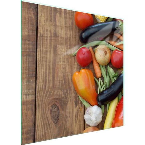 PLACA PROTECTORA DE VIDRIO PARA ESTUFA 50x52 VERDURAS (1/5)