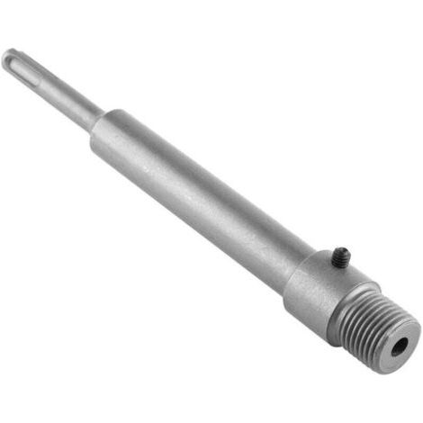 Tige d'extension pour scie cloche SDS Plus 350 mm avec poignée ronde et mandrin en carbure (1/4)