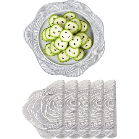 Sets de table - NAMOTU - 6 pièces 38 x 38 cm - Lavables - Antidérapants - Résistants à la chaleur (1/5)