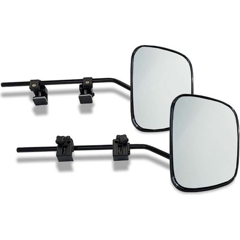 Rétroviseur universel convexe pour camping-car ou caravane (lot de 2)