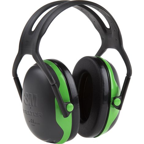 Casque antibruit 3M Peltor X1A – Réduction sonore 27 dB – Norme EN 352-1:2002 – Confort longue durée – Pour environnements industriels