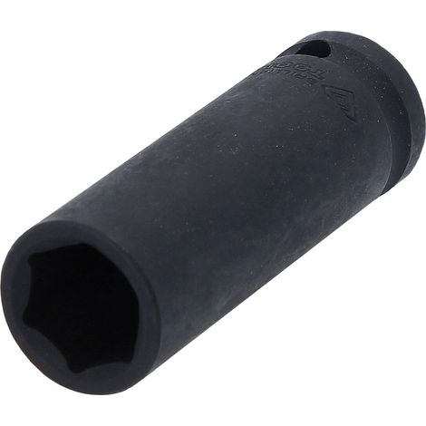 BRILLIANT TOOLS 1/2" Llave de impacto hexagonal 17 mm de largo - BT022658 (1/3)