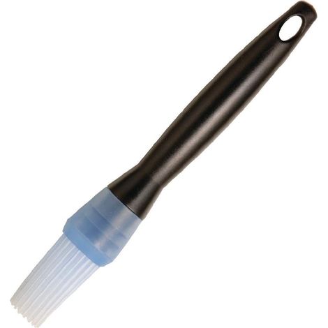 KitchenCraft Pennello da Cucina in Silicone, Nero-Blu