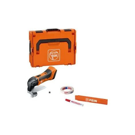 Cizalla  de  chapa  a  batería  Fein  hasta  1,6  mm  ABLS  18  1.6  E  AS  Solo  incl.  accesorios  en  L-Boxx  -  71300662000 (1/3)